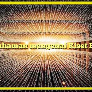 Pemahaman mengenai Riset Pasar