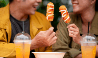 kuliner populer amerika corn dog